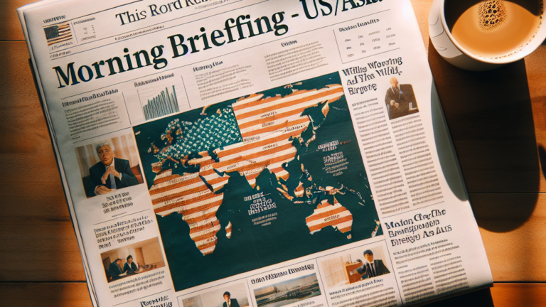 MORNING BRIEFING – USA/Asien