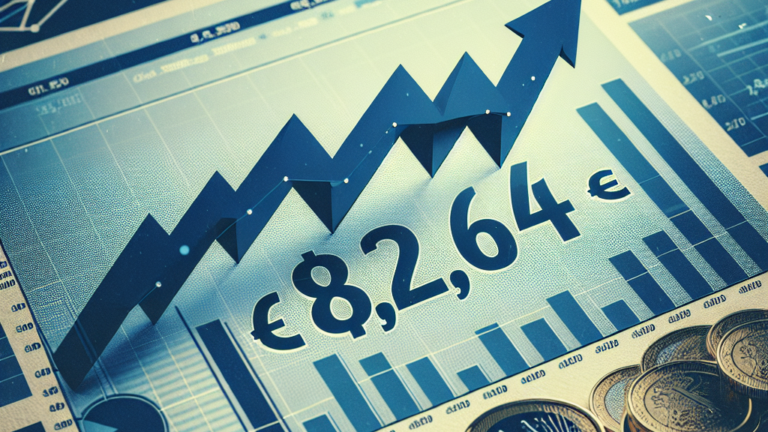 Kurs steigt nur geringfügig (8,264 €)
