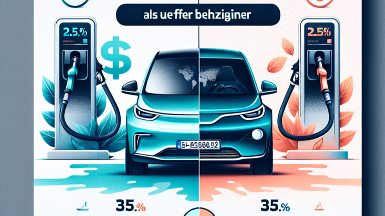 Betriebskosten für Elektroautos deutlich niedriger als für Benziner