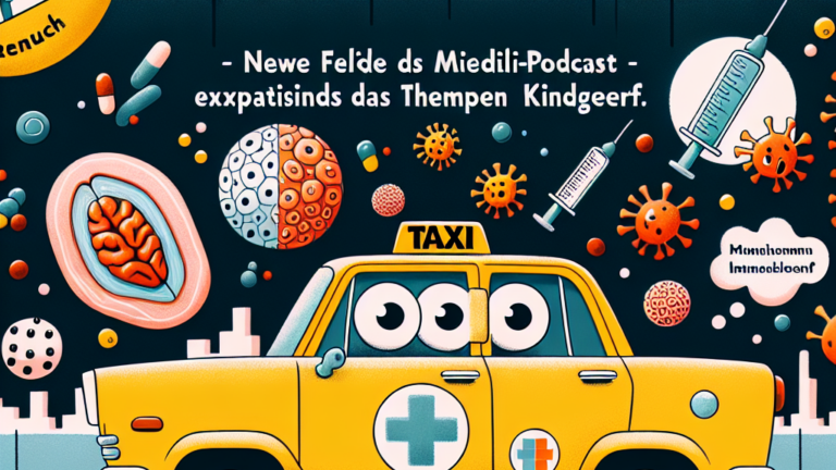 Kleiner Pieks, große Wirkung – neue Folge des medizini-Podcasts Taxi ins Mich erklärt das Thema Impfen kindgerecht