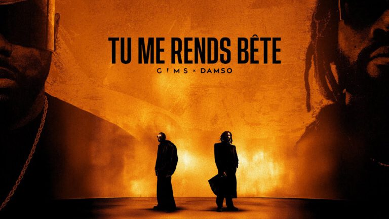 GIMS und DAMSO – TU ME RENDS BÊTE (Offizielles Lyric Video)