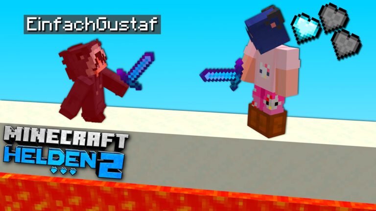 Helden 2: Fallen in Minecraft bei YouTubern testen