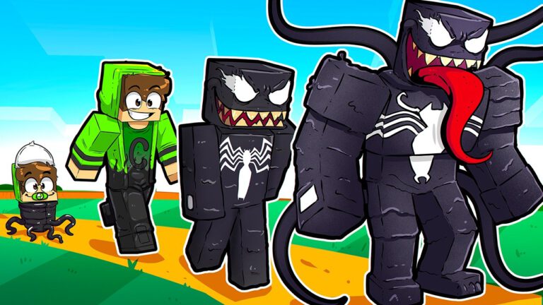 Überleben von Baby Venom bis Venom Immortal in Minecraft