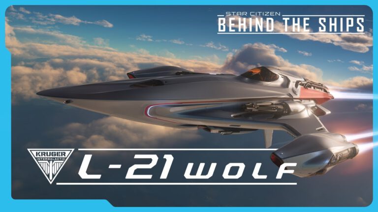 Star Citizen | Ein Blick auf das Raumschiff Kruger L-21 Wolf
