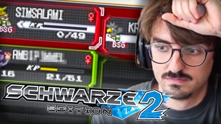 Der totale Zusammenbruch in Pokémon Schwarz 2 mit Trymacs und Chefstrobel