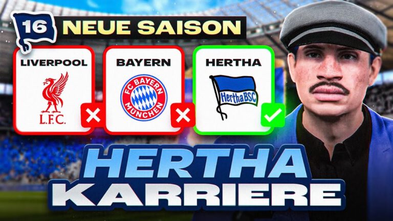 Rammels Entscheidung bei Hertha in Saison 5 EA FC 25 Karrieremodus
