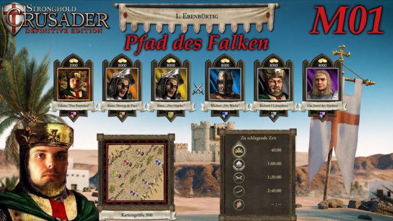 Pfad des Falken M01 | Stronghold Crusader Definitive Edition