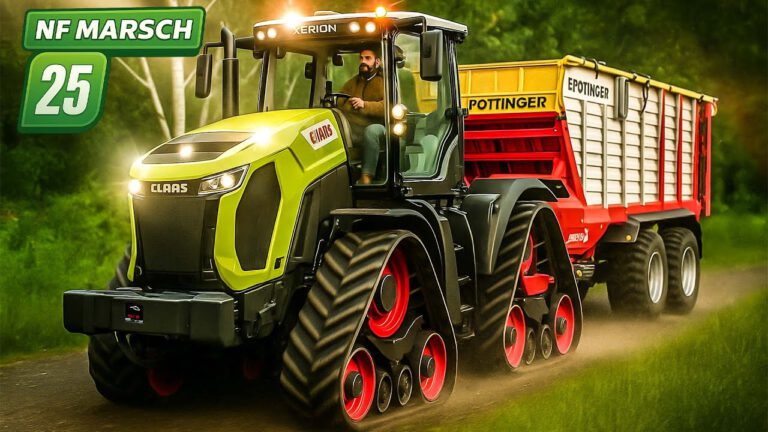 Große Anschaffung: Claas Xerion 12.650 und Volvo Lader