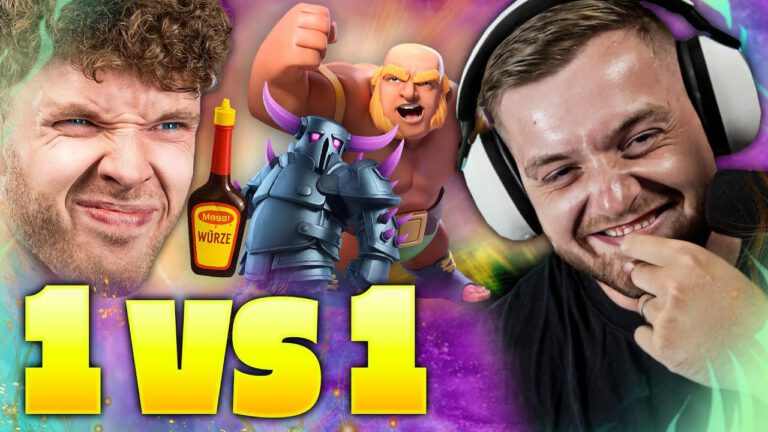 David gegen Goliath im Clash Royale: Das große Duell