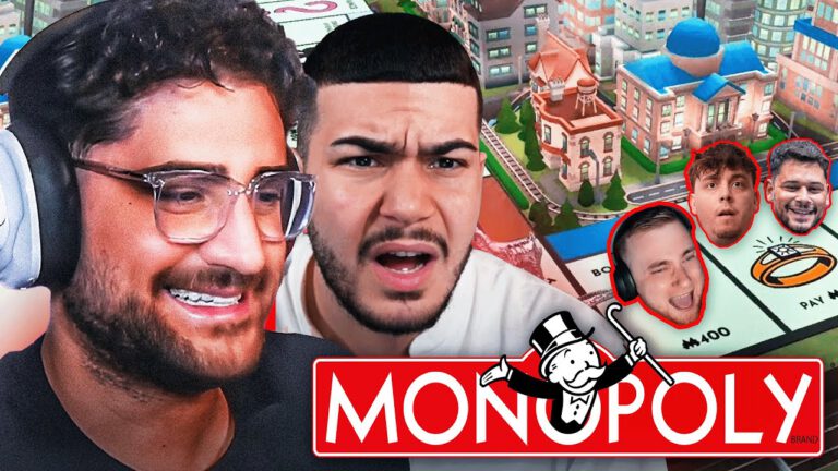 450€ MONOPOLY RUNDE ENDET IM CHAOS MIT FREUNDEN