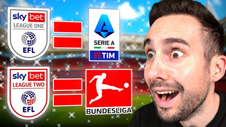 Jede englische Liga in nur einem Land