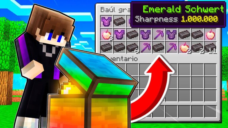 Verschlossene OP Loot Kiste in Minecraft Nachbarschaft