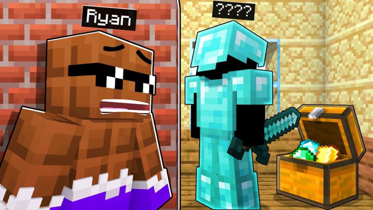 Mein erster Feind in der Minecraft Nachbarschaft