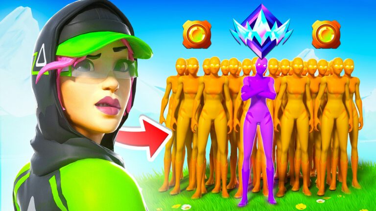 100 Zuschauer besiegen Rubix in Fortnite