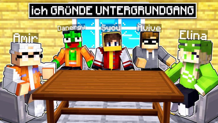 Unterstadt Gang gründen in Minecraft Nachbarschaft
