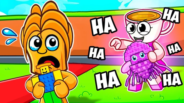 Kleine Schwester kämpft gegen Mobbing in Roblox Steal A Brainrot