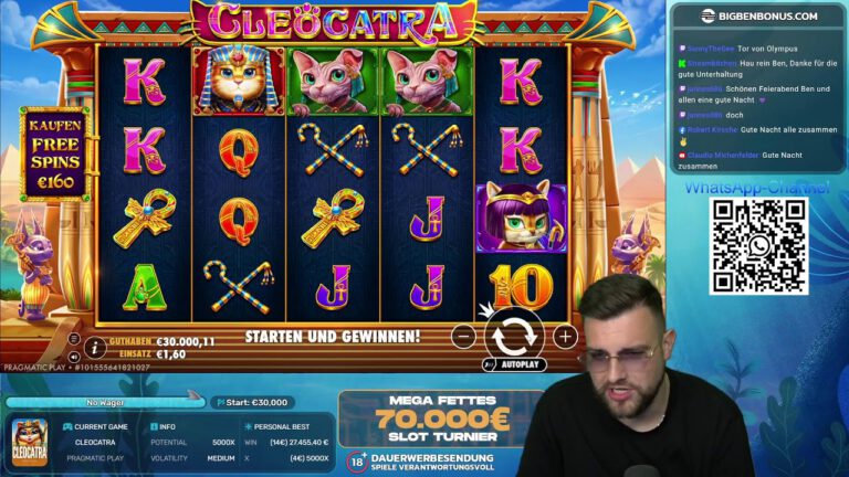 70k Slotturnier Live mit Jannes FS-Opening