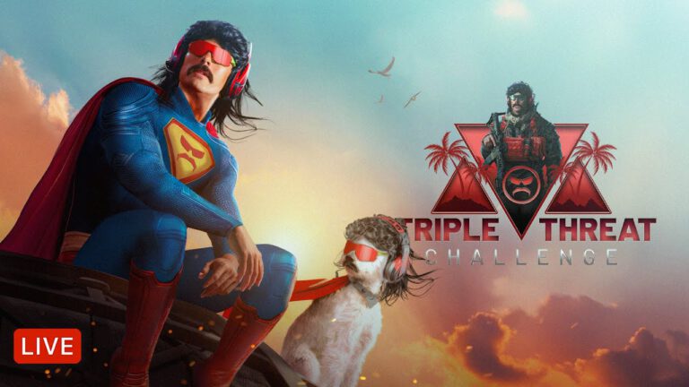 Dr Disrespect Triple Threat Challenge 2025: Siege in Warzone, Fortnite, The Finals