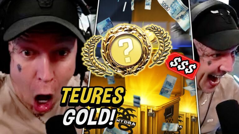 Monte öffnet teure Goldcases bei MontanaBlack