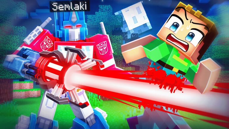 Als TRANSFORMER meine Freunde in Minecraft trollen