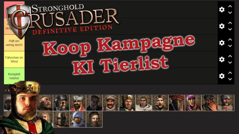 Nützlichkeit der KIs im Koop bei Stronghold Crusader