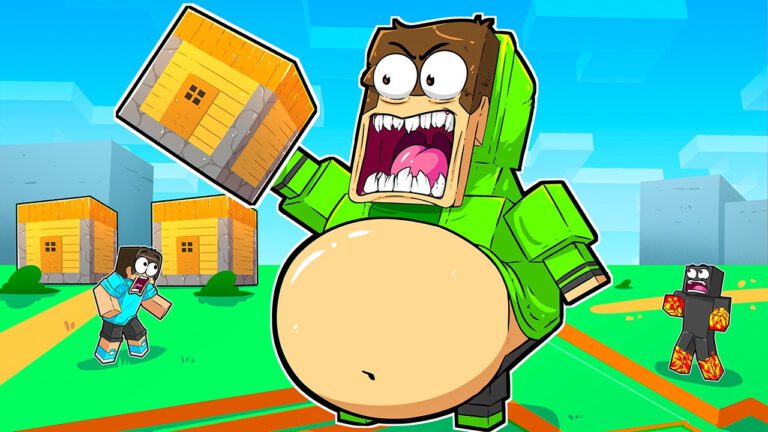 Wachse riesig und erobere die Welt in Minecraft!