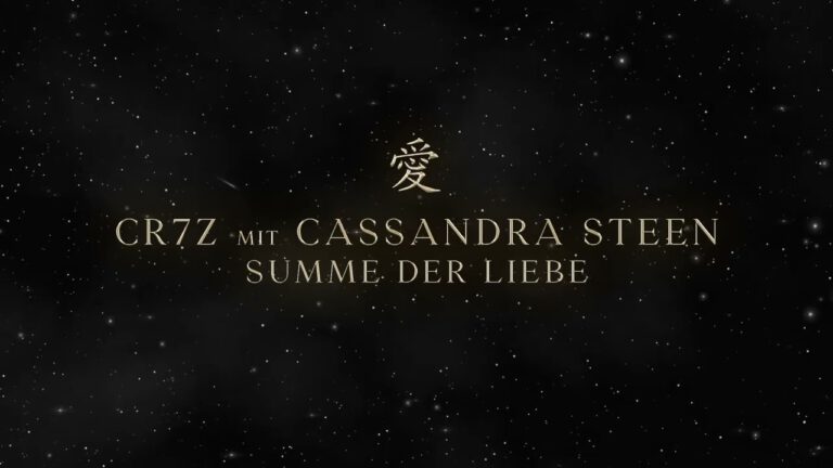 Cr7z und Cassandra Steen – Summe der Liebe Visualizer