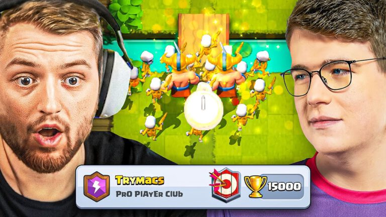 Coaching von Trymacs in Clash Royale und meine Herausforderungen