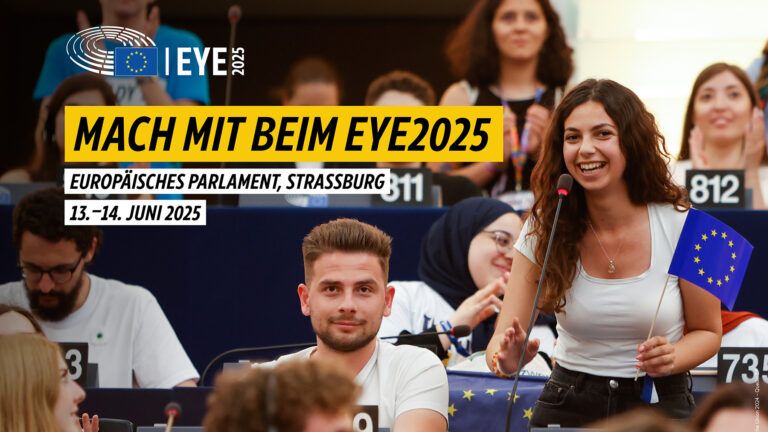 EYE2025: Teilnahme an der Europa-Debatte
