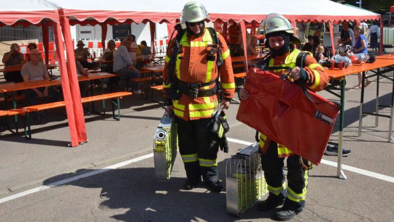 Brückenfest der Feuerwehr Wasseralfingen: 43. Auflage gefeiert