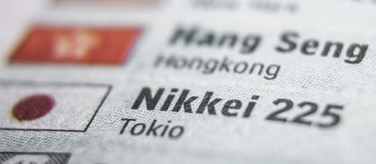 Japanische Börse schwächelt nach Exportdaten aus Asien