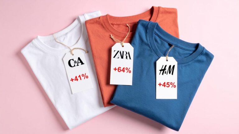Schweiz-Zuschlag bei Mode von H&M, Zara und C&A bis 86 %