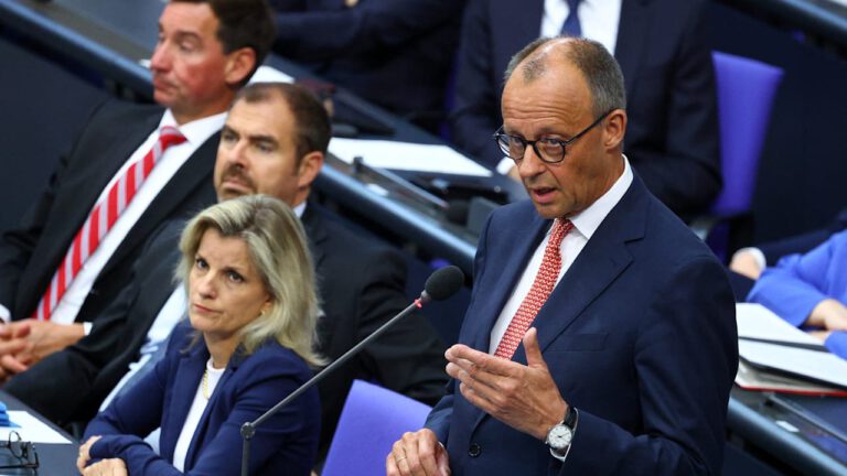 Bundestagsdebatte: Merz überrascht Grüne