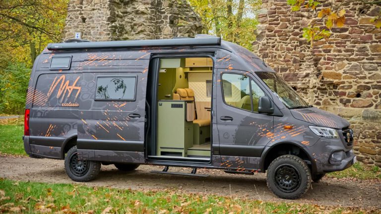 Stylischer Offroad-Sprinter mit Garage