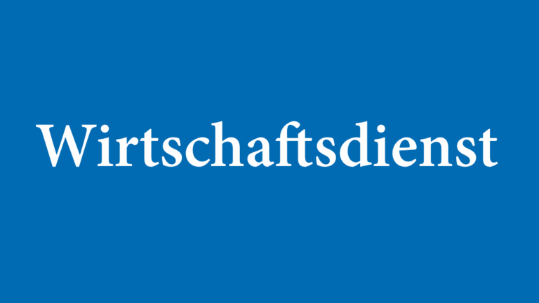 Ökonomische Resilienz als neues Leitbild der Wirtschaftspolitik
