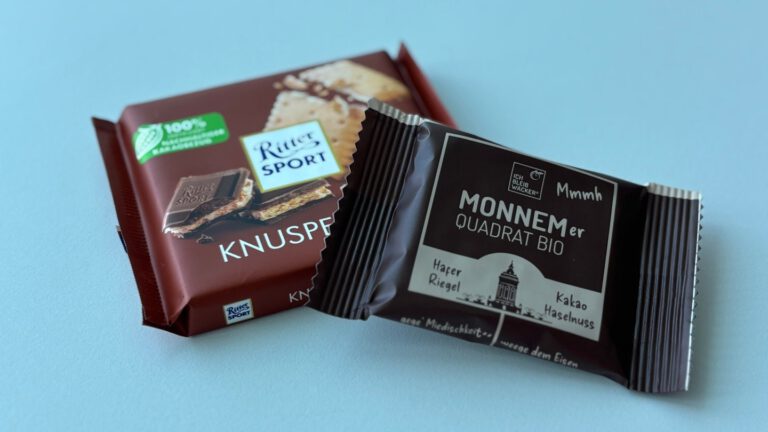 Ritter Sport klagt gegen Mannheimer Firma wegen Riegeln