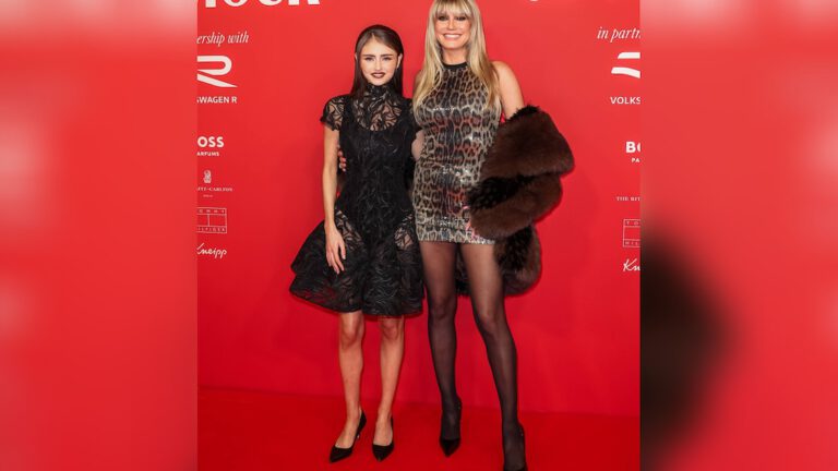 Heidi Klum und Tochter Leni im stylishen Leo-Look