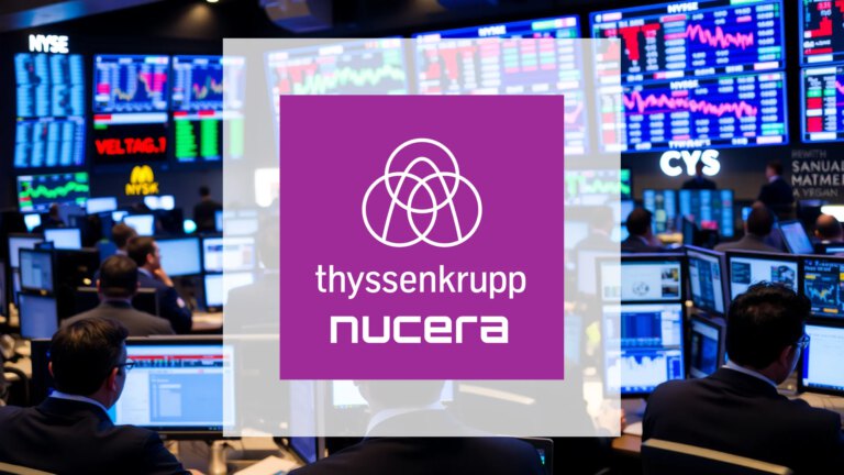 Thyssenkrupp Nucera-Aktie: Kursrückgang nach Gewinnwarnung
