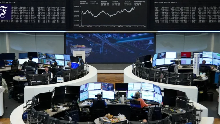 Dax sinkt kurz unter 23.000 Punkte