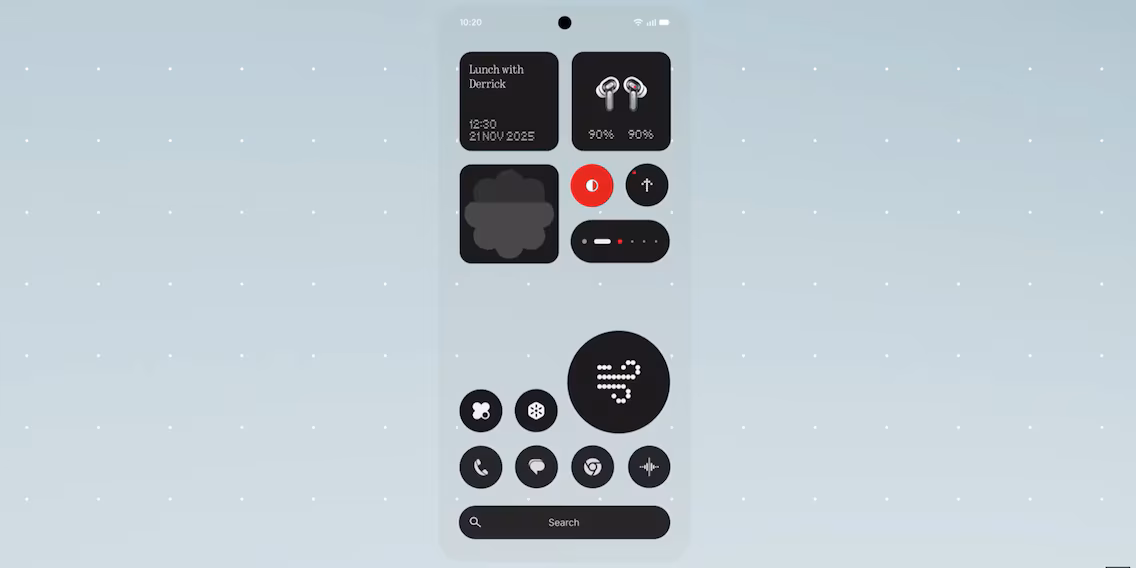 Glyph: Nothing OS 4.0 bringt Dunkelmodus und Live-Updates