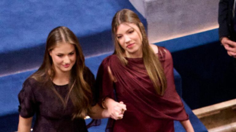 Prinzessin Sofía enthüllt Geschenk von Prinzessin Leonor