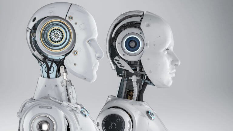 Weibliche KI: Vertrauen und Vorsicht im Vergleich