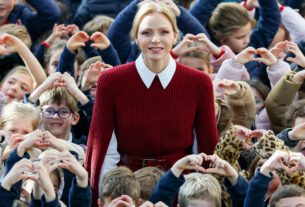 Fürstin Charlène: Begeisterung bei ihrem Auftritt