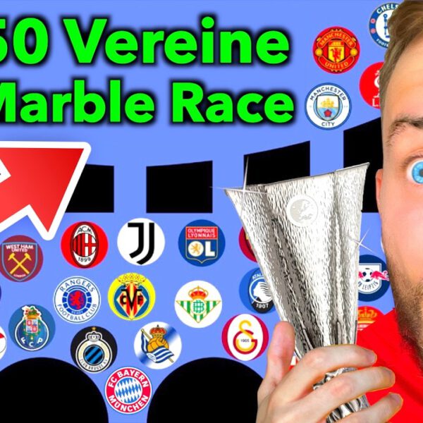 50 VEREINE IM MARBLE RACE: Der Gewinner steht fest!