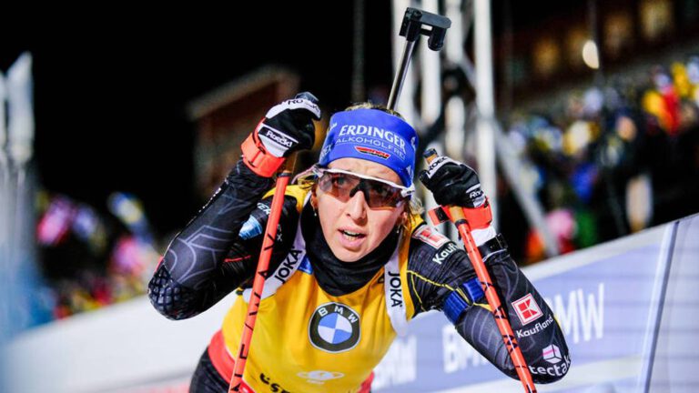 Frauen-Massenstart mit Preuß