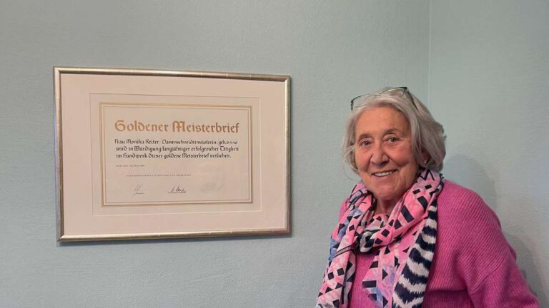 Porträt der Maßschneiderin Monika Reiter