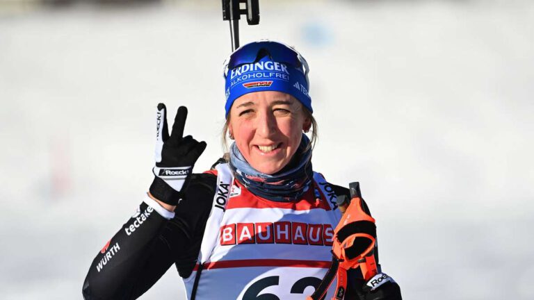 Biathlon: Preuß trifft doppelt ins Schwarze