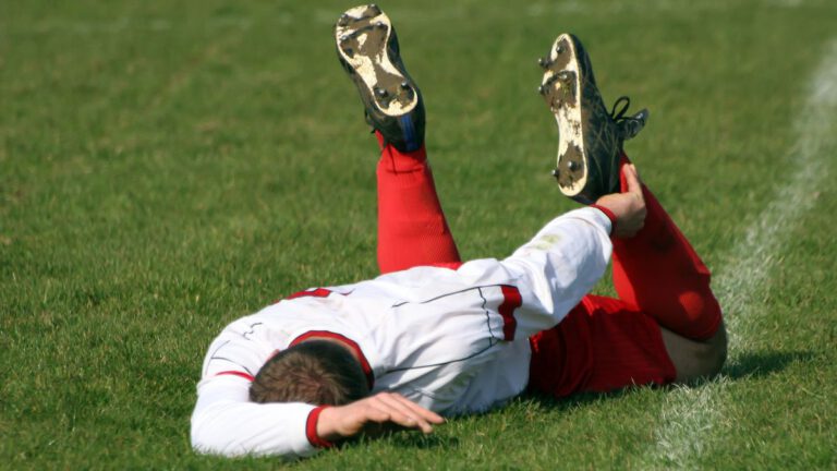 Fußball hat das höchste Risiko für Verletzungen