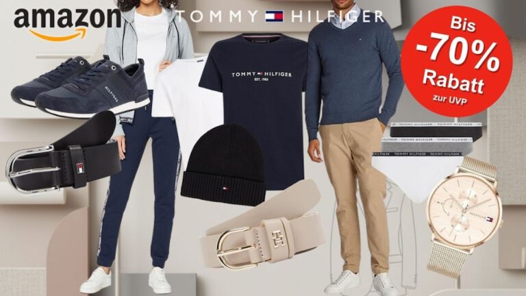 Tommy Hilfiger Sale: Bis zu 70% Rabatt bei Amazon