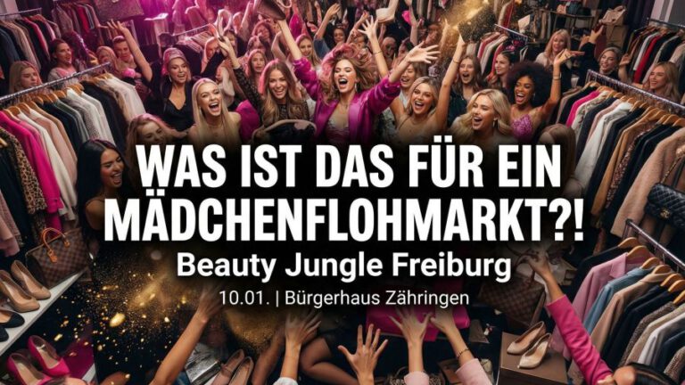 Beauty Jungle erweitert sein modernes Mädelsflohmarkt-Format in Freiburg